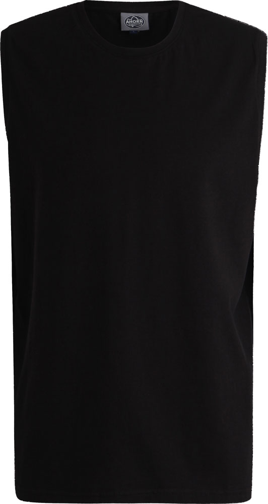 [274-761-0077-M] Ahorn Tank Top Übergröße (M, 0077 black)