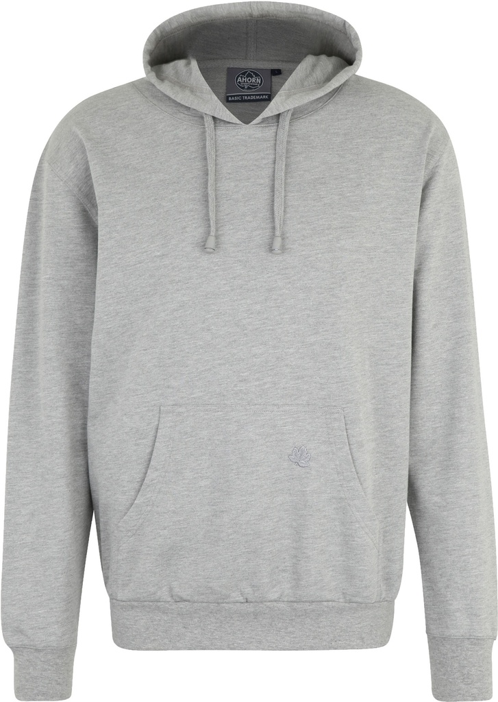 [220-303-0069-S] Ahorn Hoodie Basic Übergröße (S, 0069 greymelange)