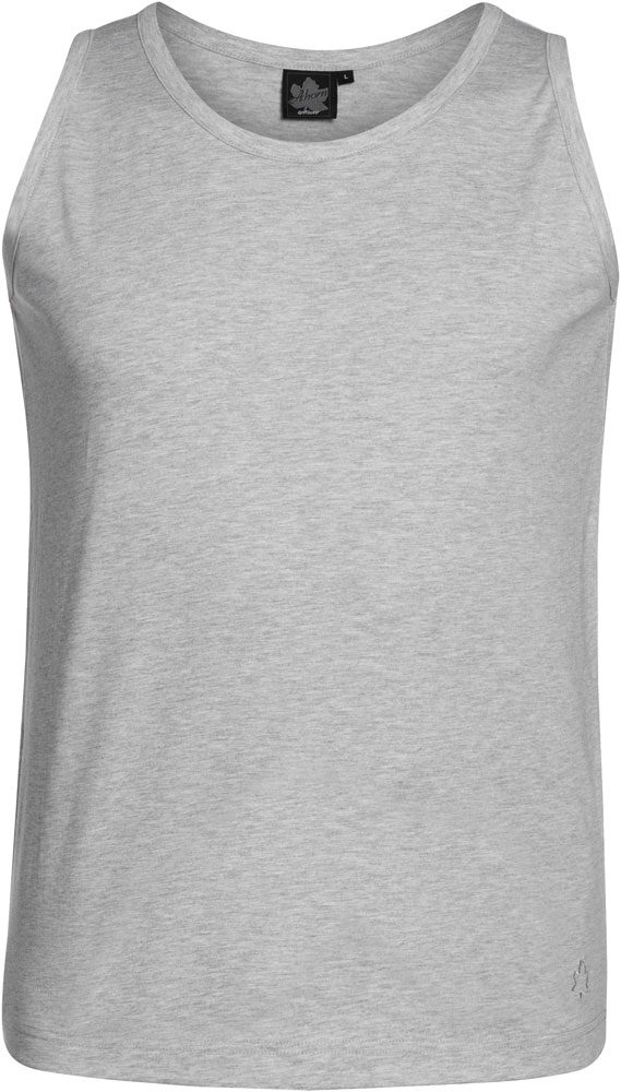 [276-760-0069-S] Ahorn Achselshirt Übergröße (S, 0069 greymelange)