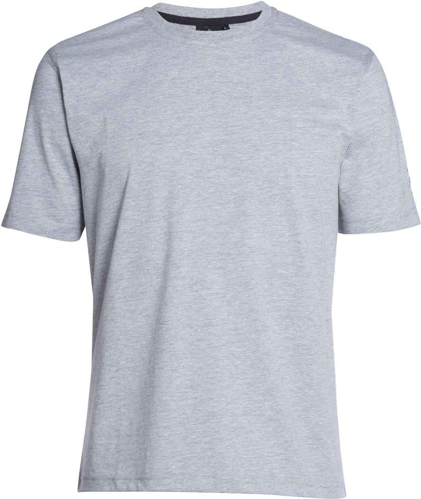 [270-761-0069-S] Ahorn T-Shirt Rundhals Übergröße (S, 0069 greymelange)